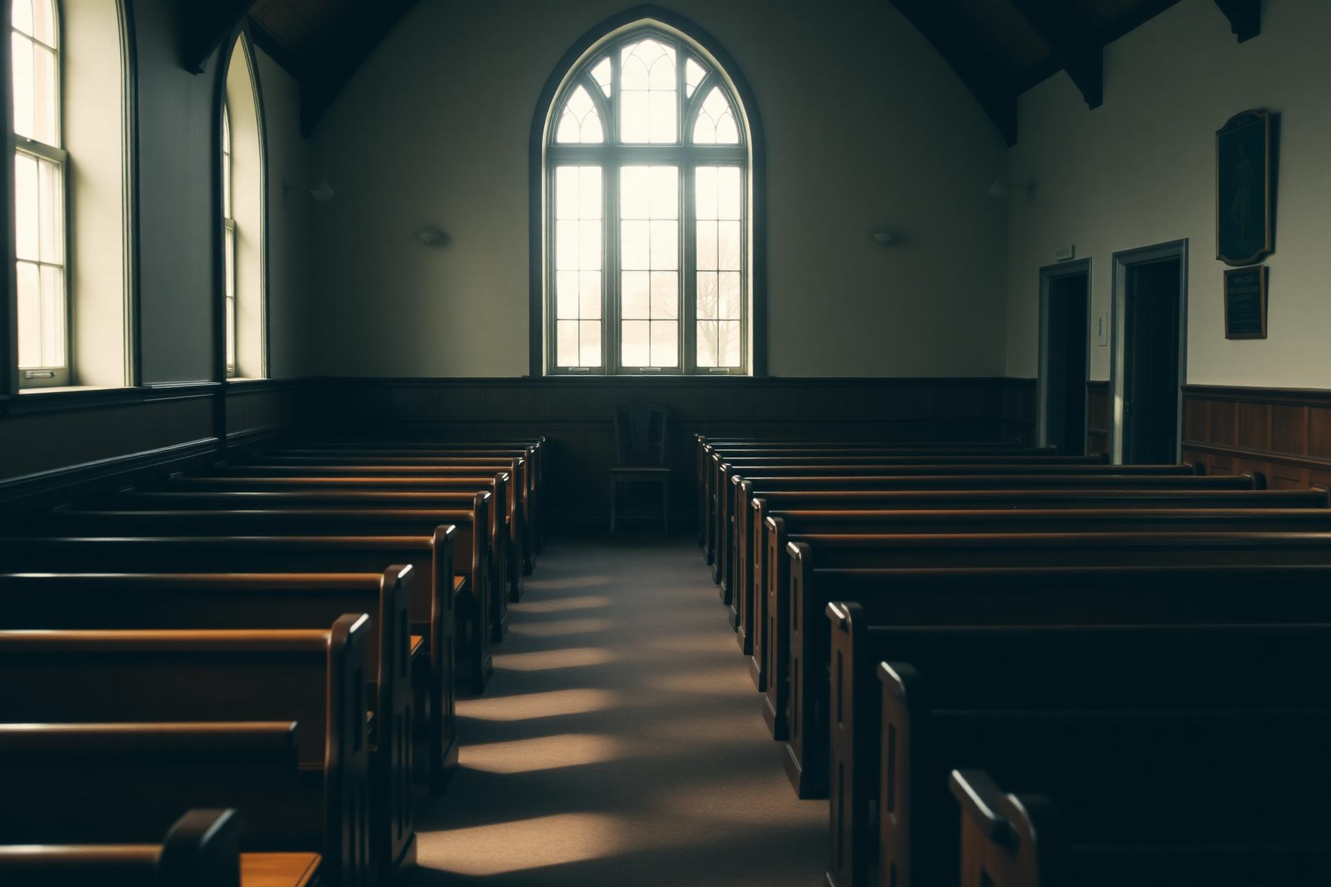 Welcoming church sanctuary